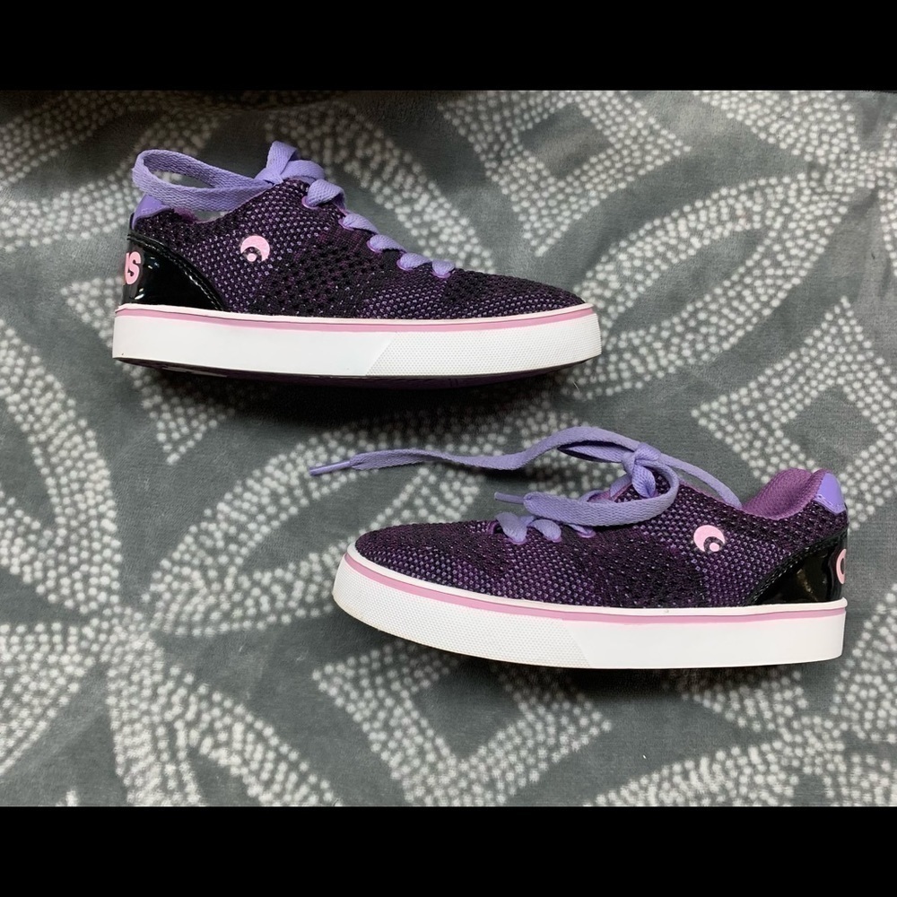 Girls Osiris purple lt coletta lace up sneakers‎
